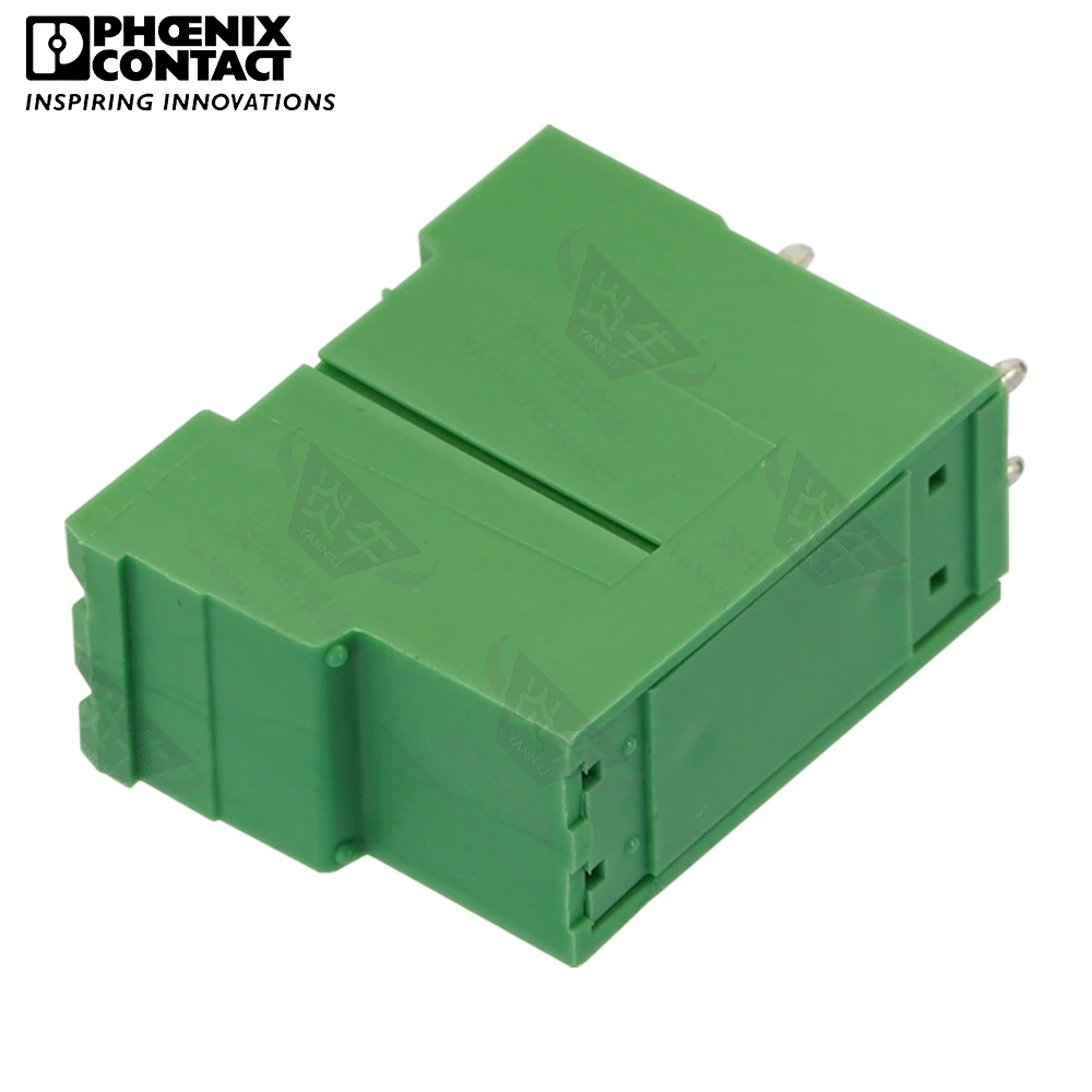 Conector de contato Phoenix original, PCB Pluggable, Plug-In Terminal Block, 2 Pin, MDSTB 2.5 G1, 5.08mm, 1938948, 1Pc