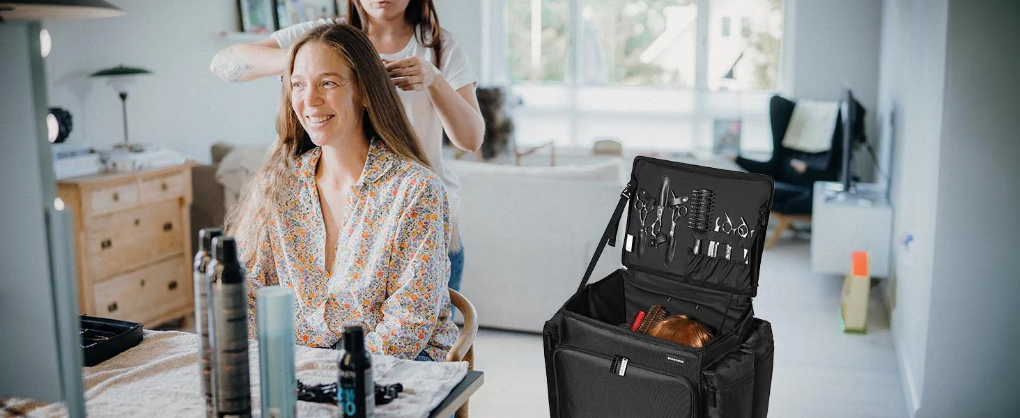 rolling hairstylist bag