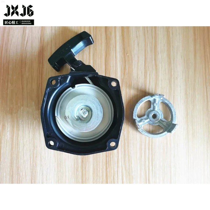 XMSJ Recoil Pull Starter Assembly Starter Plate for Kawasaki TD40 TD43 TD48 TG33 CG400 2 Stroke Brush Cutter Replacement Spare
