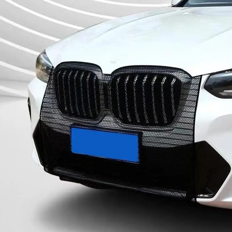 Car Grille Protection Net Dustproof Front Bumper Grill Car Styling Air Intake Racing Grilles Mesh For Preventing Stone Dirt