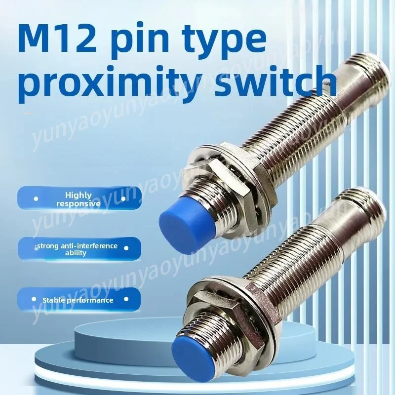 12-2DN2 proximity switch M12 pin type 4DP2 3 DO DC 4DN3NN professional normally open connector plug