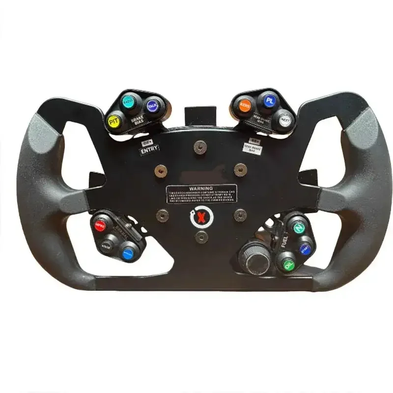 Simulated Racing Car Steering Wheel Aluminum Alloy Universal 70mm Equation /GT Steering Wheel For FANATEC Thrustmaster