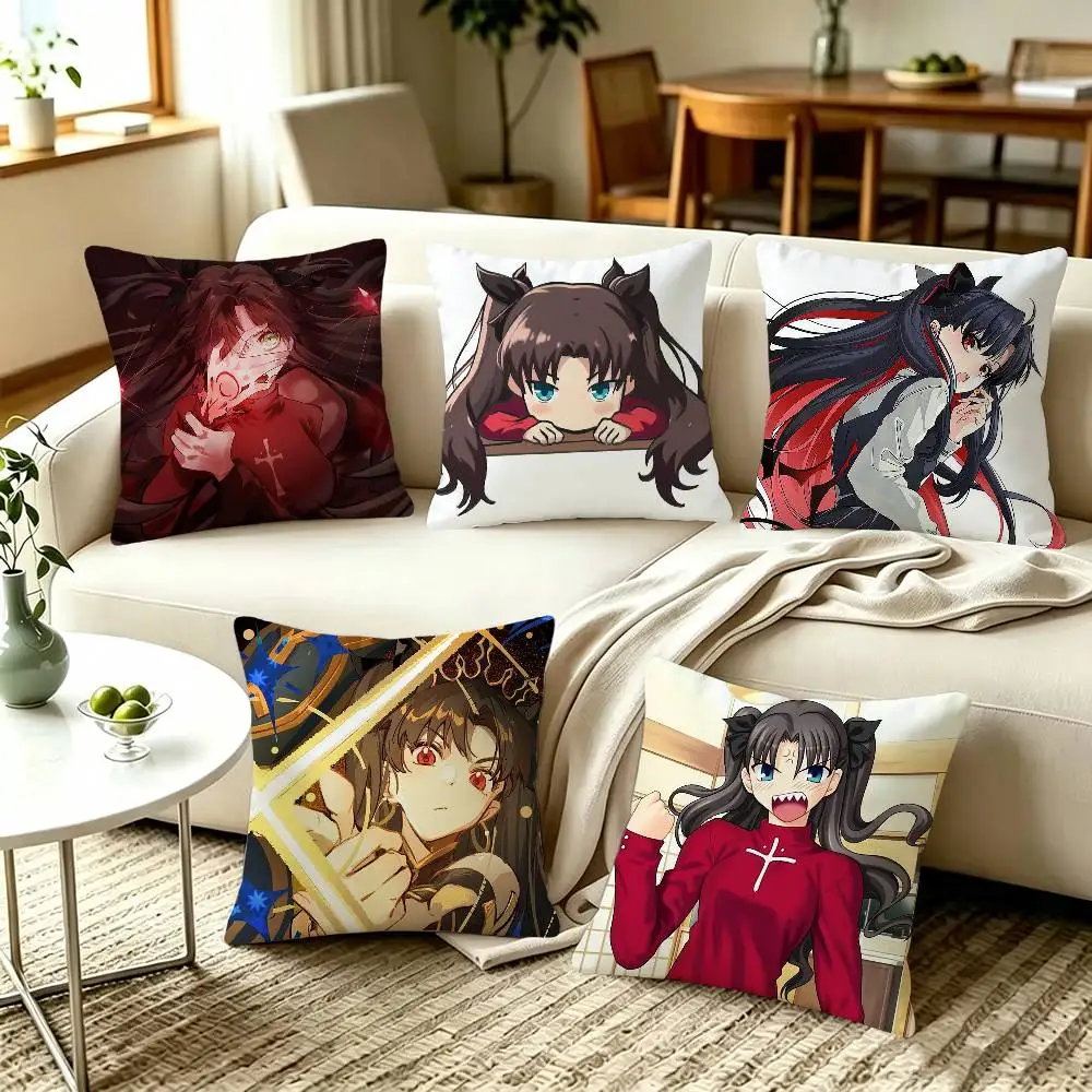 Rin Tohsaka Fate FGO HRS  Home Sofa Cushion Covers and Aecorative Custom Pillow Covers