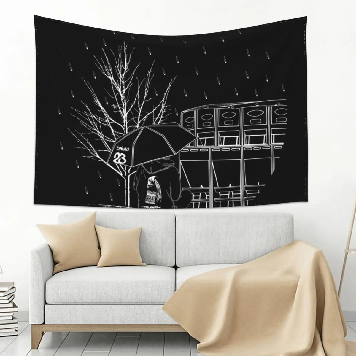 

23FA118 - Tekno 23 michelle Tapestry Room Aesthetic Decorative Wall Murals Room Decor Room Design Tapestry