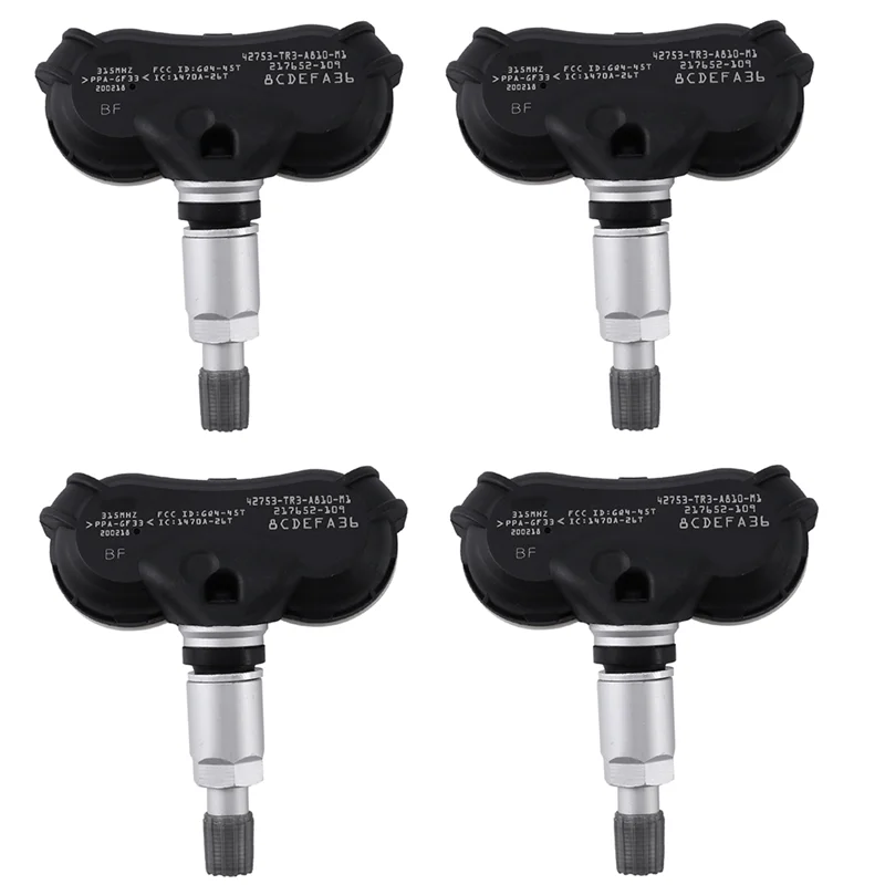 

Датчик давления в шинах TPMS 4 шт. для Honda Civic Odyssey Φ Fit 42753-TR3-A81 42753-TR0-A81