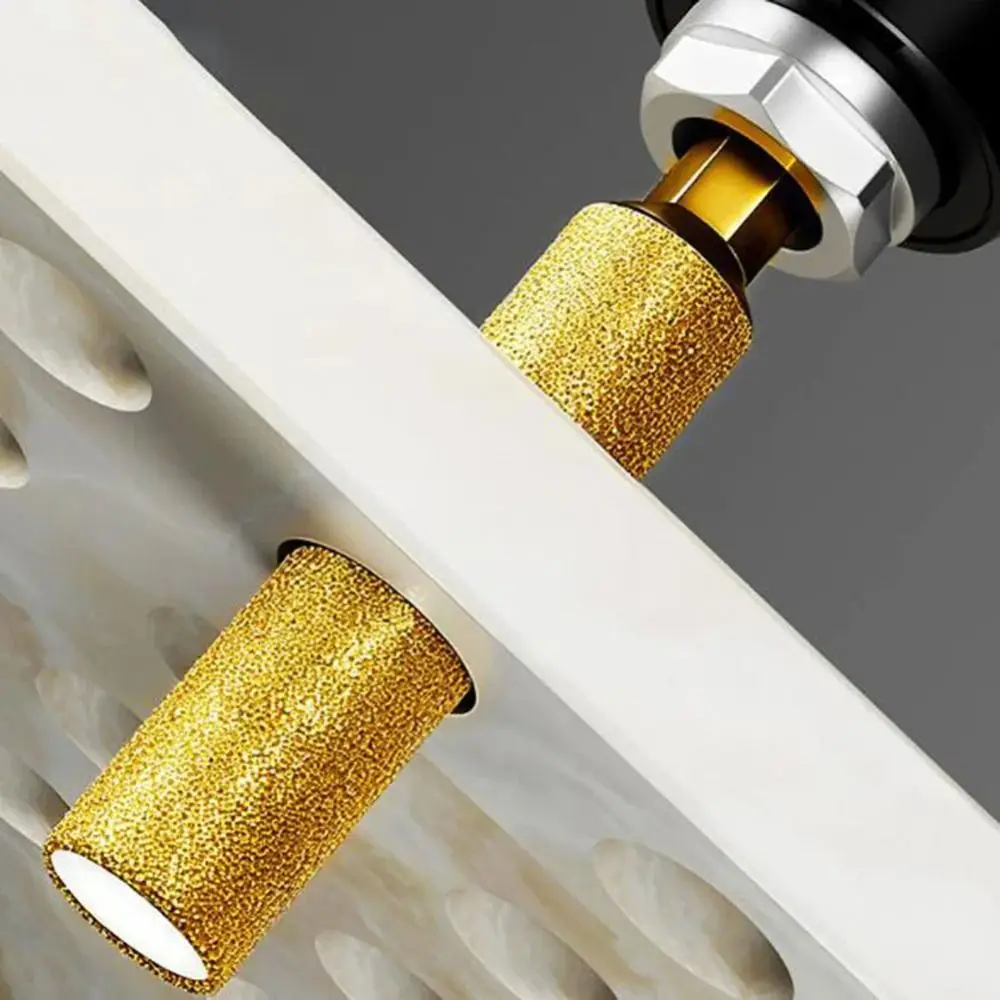 6/8/10/12mm Size Hexagonal Shank Core Drill Bit Effective Drilling Hole Expanding Tile Marble Drill Bit Edge Trimming