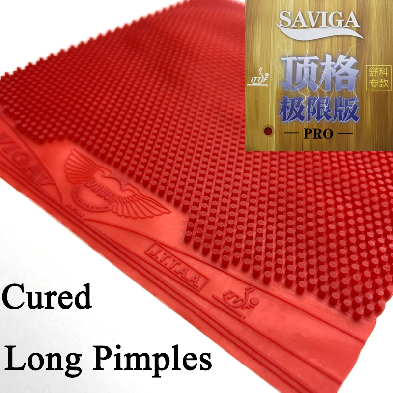 

SAVIGA Limiter Cured Table Tennis Rubber OX Long Pips Medium Pips Sinking Defense Attack Ping Pong Rubber Amateur Competition