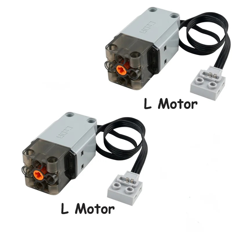 1PCS/2PCS/4PCS Upgrade L Motor Technologie Bausteine Teile Power Funktionen Puzzle MOC Ziegel spielzeug Zubehör Für Auto Lkw