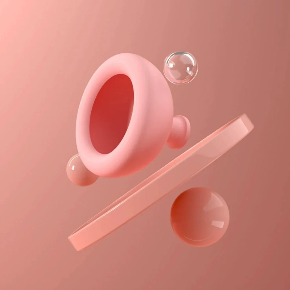 High Grade Silicone Palm Cup Baby Phlegm Device Chest Percussion Cups for Toddler Infant Burping Massage Tools Promote Exhaust