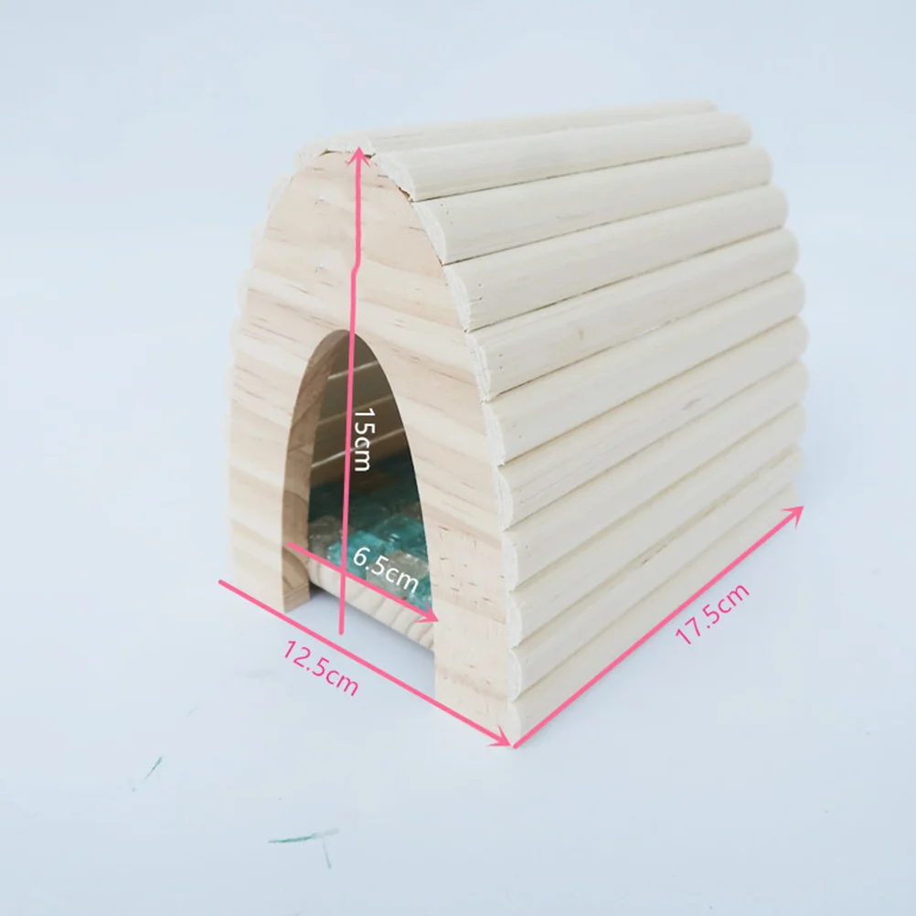 

1Set Hamster Summer Heat Dissipation Nest Wooden Stylish Cooling Board Dual Use Cat Dog Nest Pet Cooling Accessories