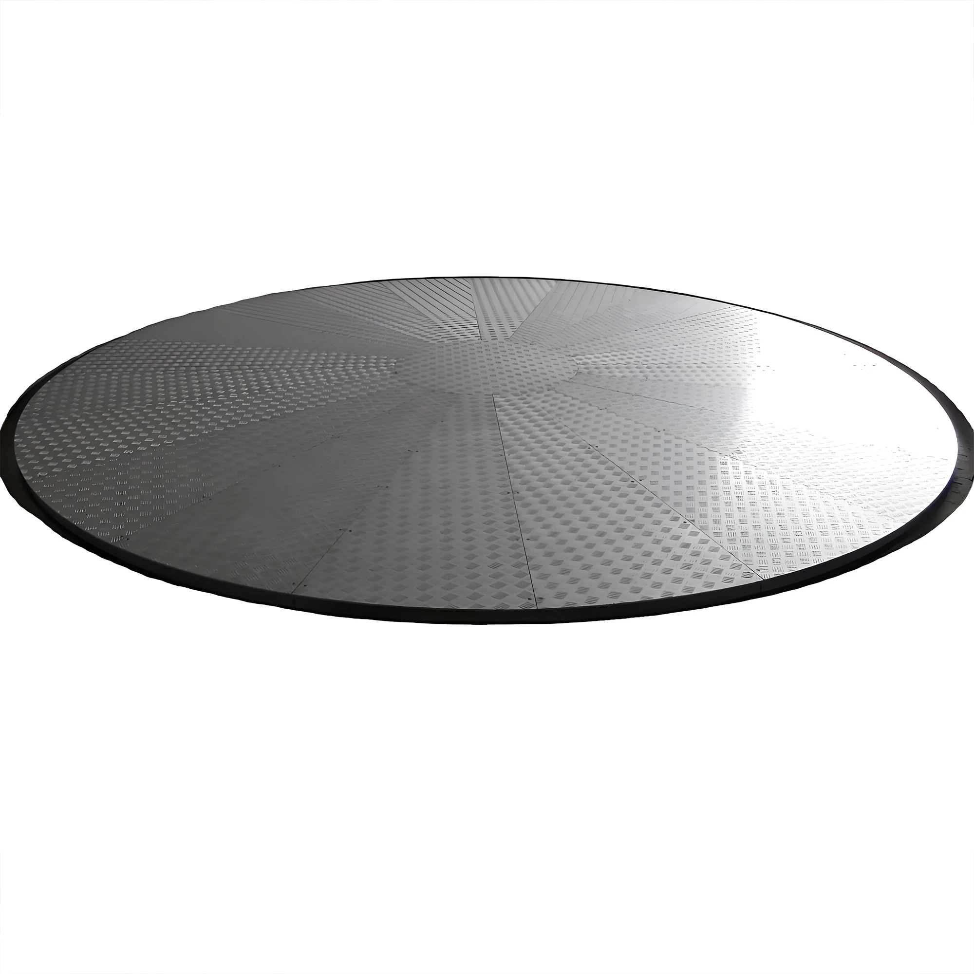 Automatic rotation Electric rotating platform 90cm High stability Automobile rotating platform