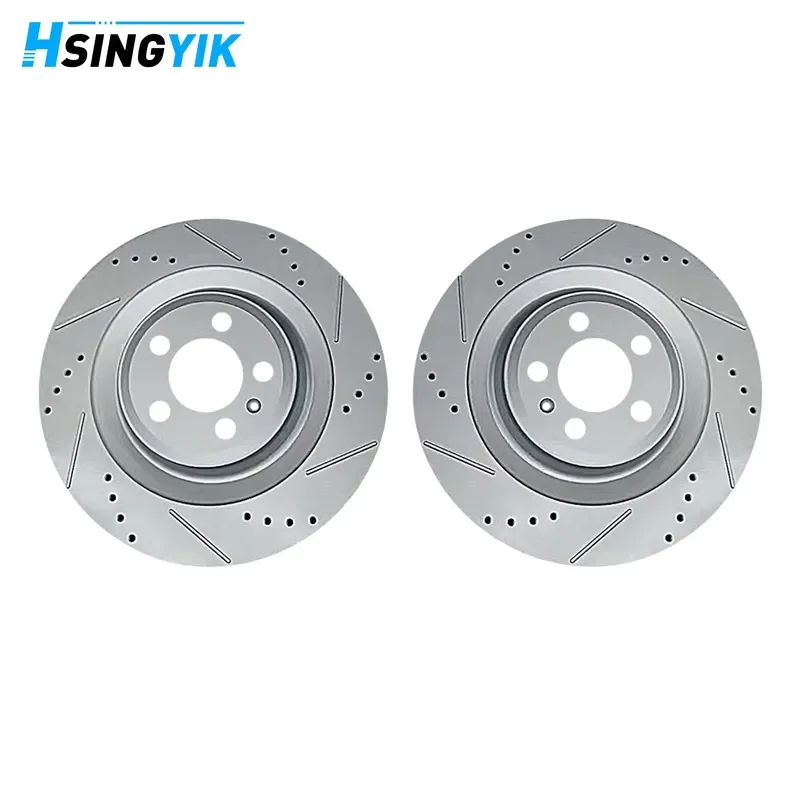 Hsingyik Rear Brake Disc Rotor for A6 A7 A8 L S6 S7 S8 RS6 RS7 RS8 Avant Sportback Quattro OE 4H0615601L 356X22MM