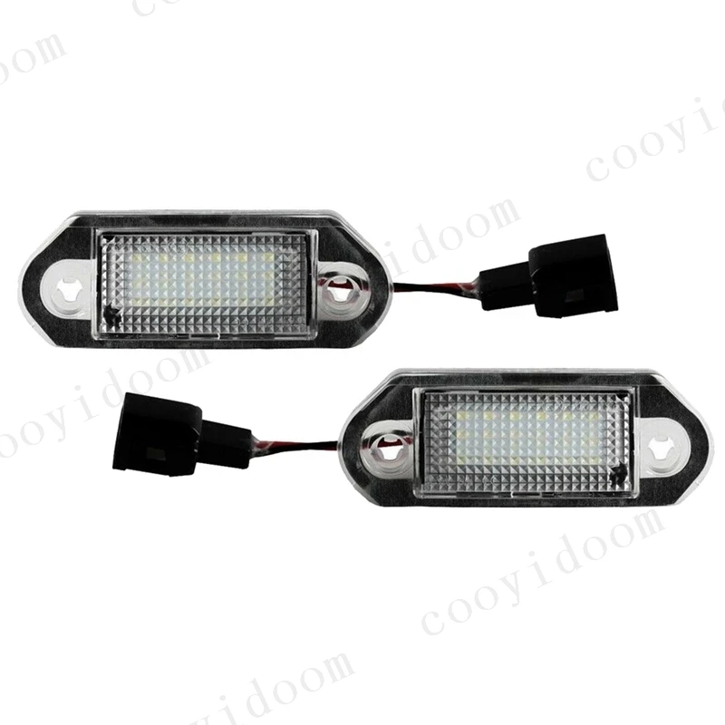 LED Car Licence Plate Light License Number Plate Light Lamp Bulbs For VW Golf 3 2 Jetta Vento koda Octavia I Combi 1996-2010