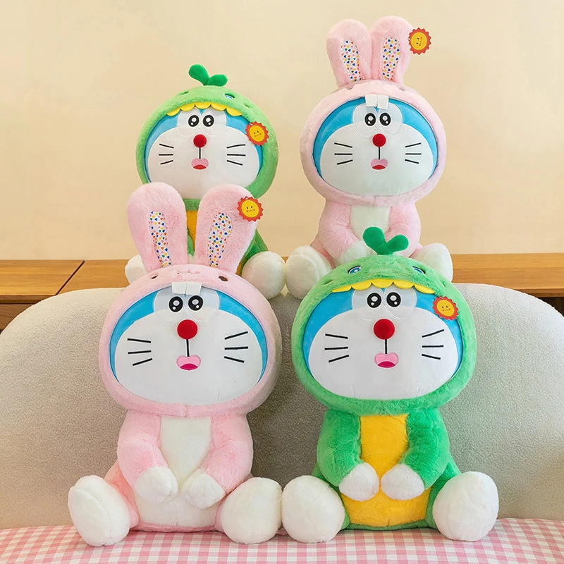 

Kawaii Doraemon плюшевая игрушка, милая мягкая кукла для детей, подарок на день рождения, Рождество, обнимающая подушка, приятная аниме-фигурка, игривая детская игрушка