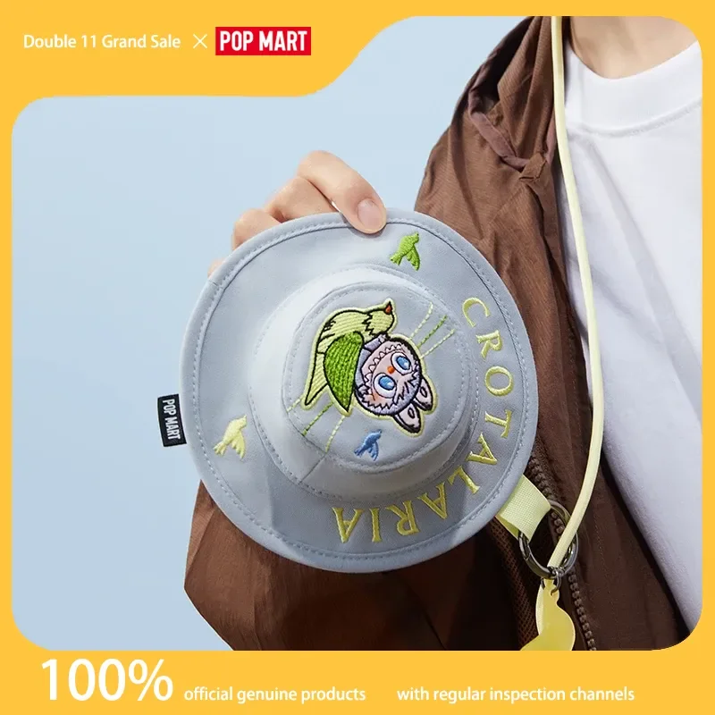 

Genuine POPMART LABUBU THE MONSTERS Spring Wild at Home Blind Box Fisherman Hat Small Bag Gift Fashionable Gift Ornaments Glue