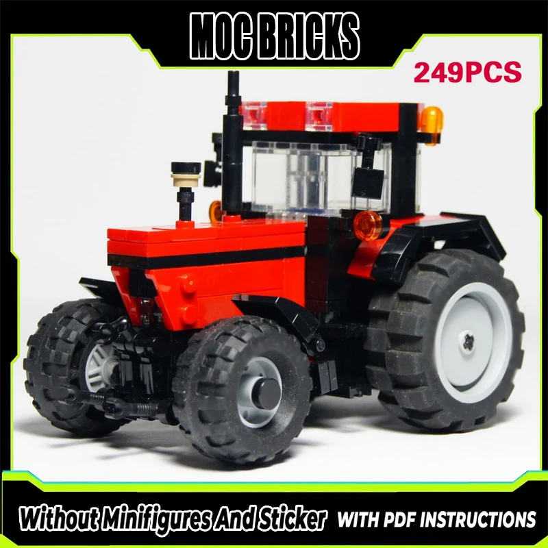 

Конструктор City Car Model MOC 1455XL: Сельскохозяйственный Трактор, Модульная Технология, Подарки, Набор для Сборки, Детские Игрушки