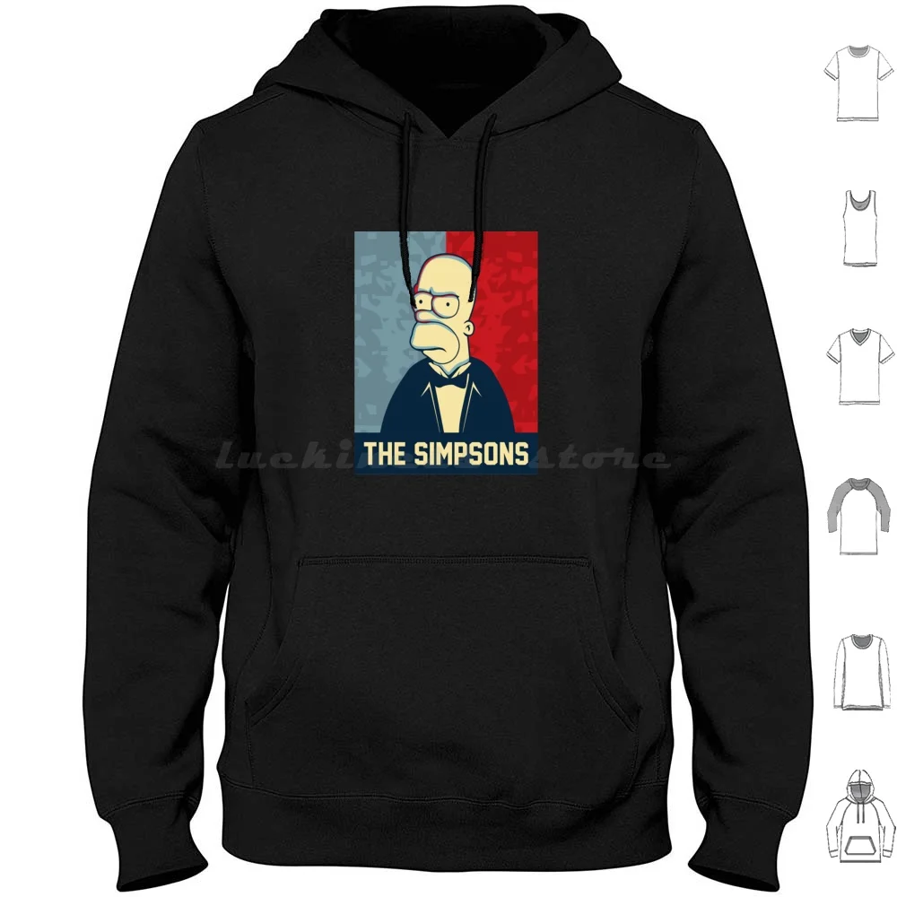

The Simps0Nszzz The Simps0Nszzz Clothes Hoodies Long Sleeve Funny Homer Meme Bart Homer Tv 90S Lisa Cartoon