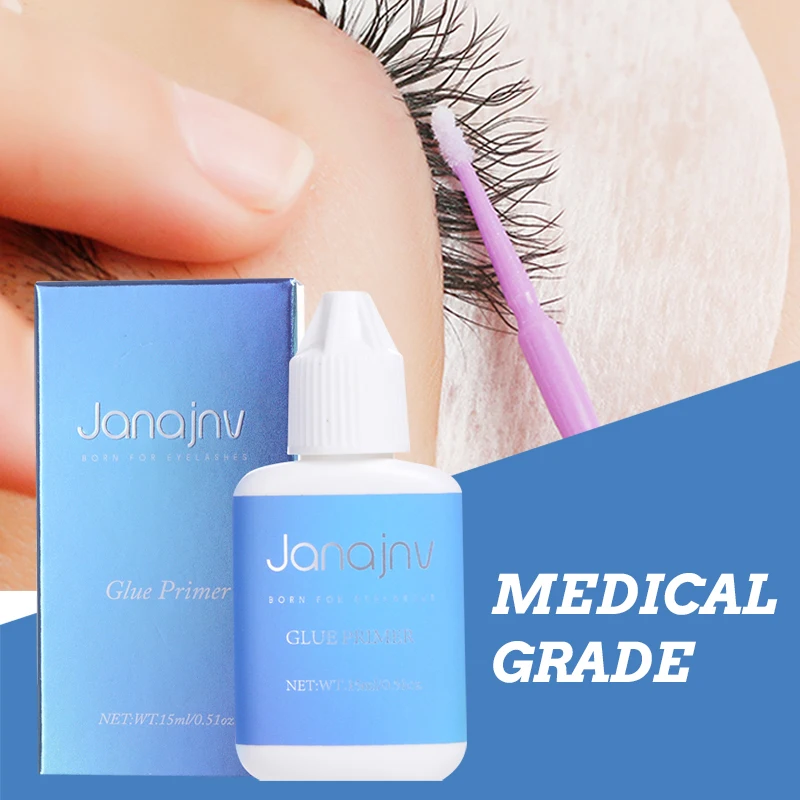

Janajnv Custom Private Label Korea Lashes Extension Glue Primer Base Alcohol Freeed Pore Vegan Booster Pore Base Lash Primer