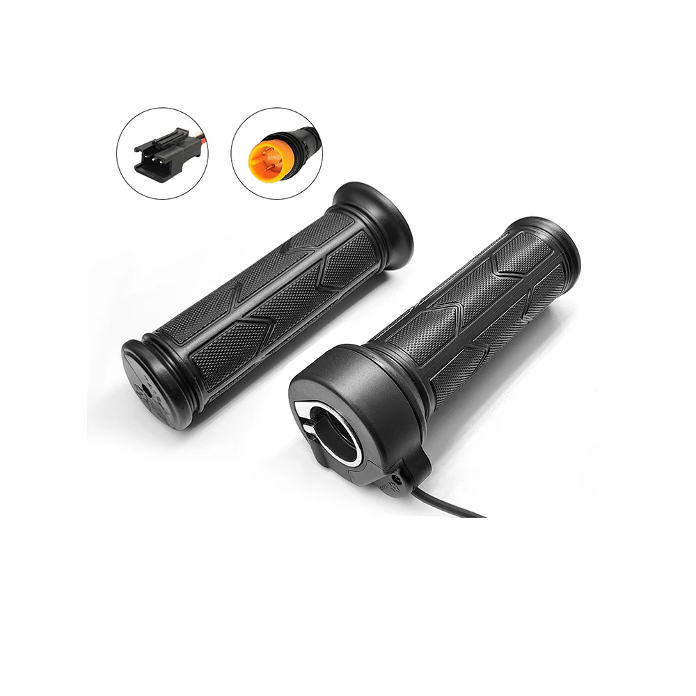 AliExpress EZKT WUXING 192X Full Twist Throttle Electric Bicycle Right Handle Throttle Waterproof/SM Connector for E Bikes or Electric Scooter