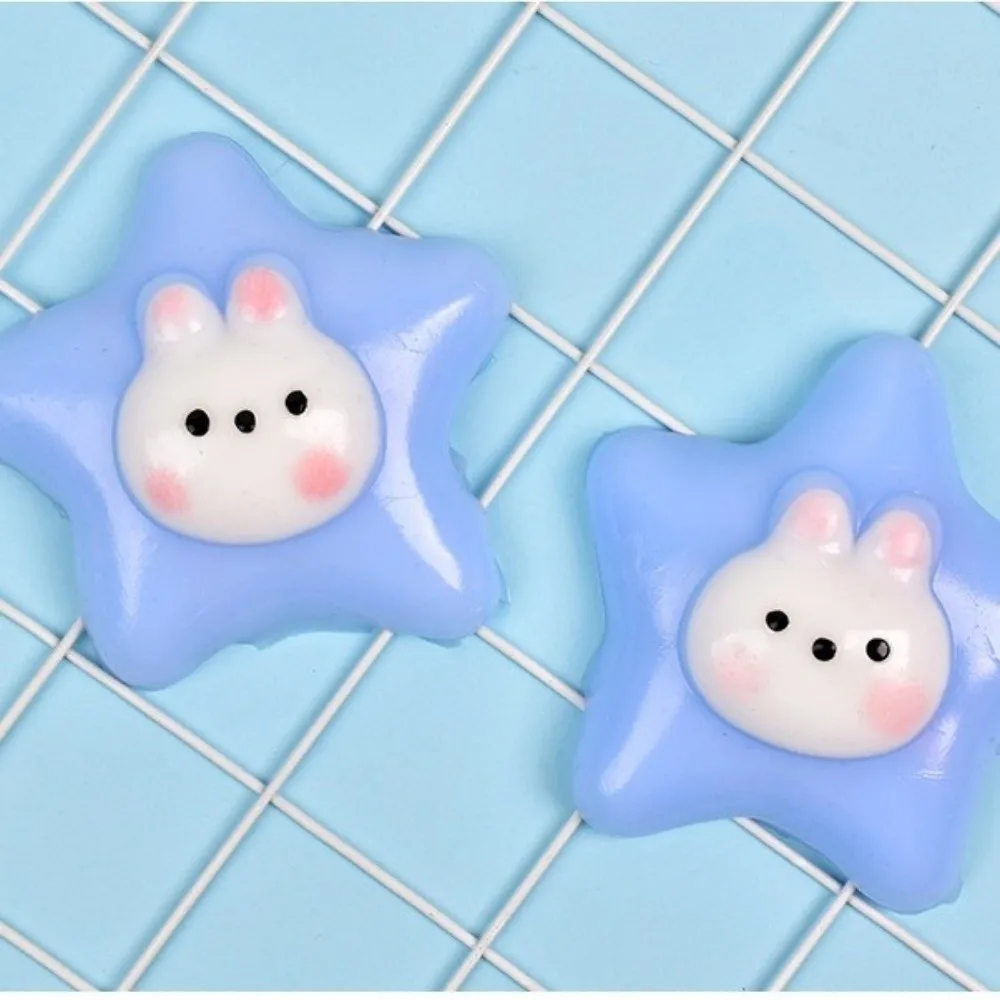 Novelty Rabbit Star Series Fidget Sensory Soft Slow Rebound Slow Rebound Stress Relief Maltose Soft For Novelty Gift