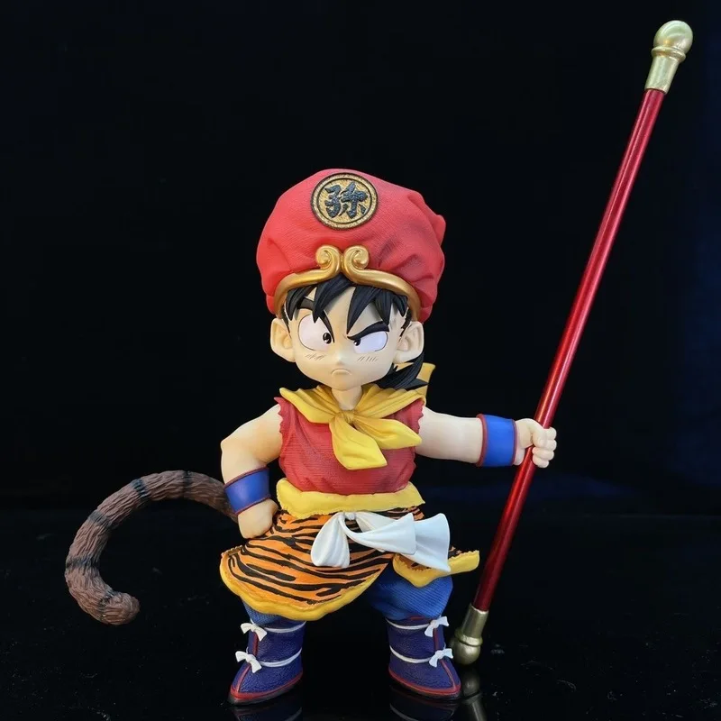 Dragon Ball Gk Anime Figure Westbound Series Resonant Tiger Skin Goblin Standing Doll Ornaments Boxed Toys For Children Gift