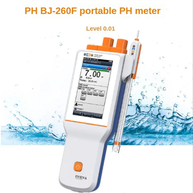 

Science Lab PH Meter Tester Ion Meter Dissolved Oxygen Meter Conductivity Meter Precision Instrument Built-in Bluetooth Support