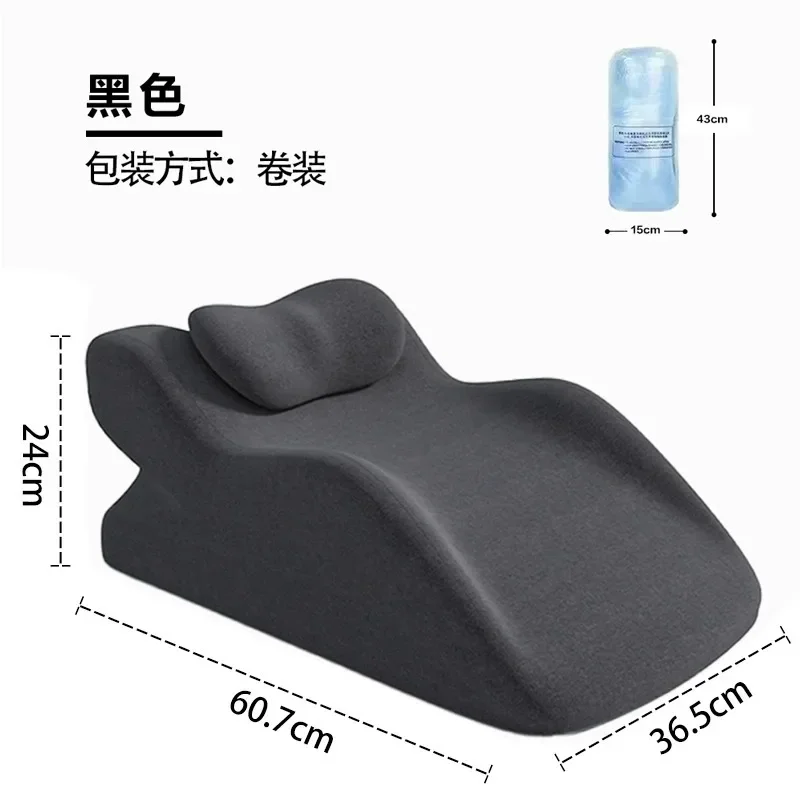 Large Memory Foam Prone Pillow Strong Support Reading On Bed Multi Functional Nap Pillow Reading Watching Phone Backrest Pillow