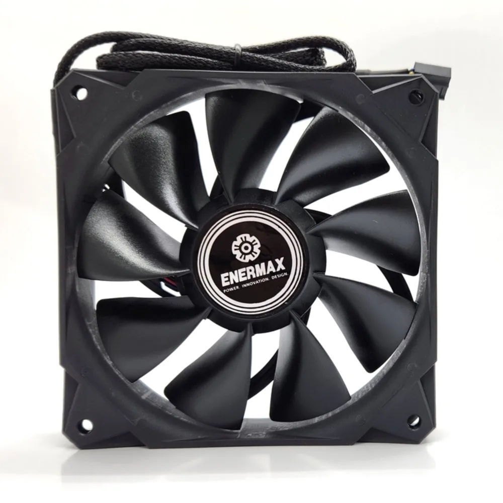 

Новый вентилятор для корпуса ПК 120x25 мм ELC-LT120HP, 12 см, 4-проводной PWM, 12В, бесшумный, для охлаждения компьютера, 12025
