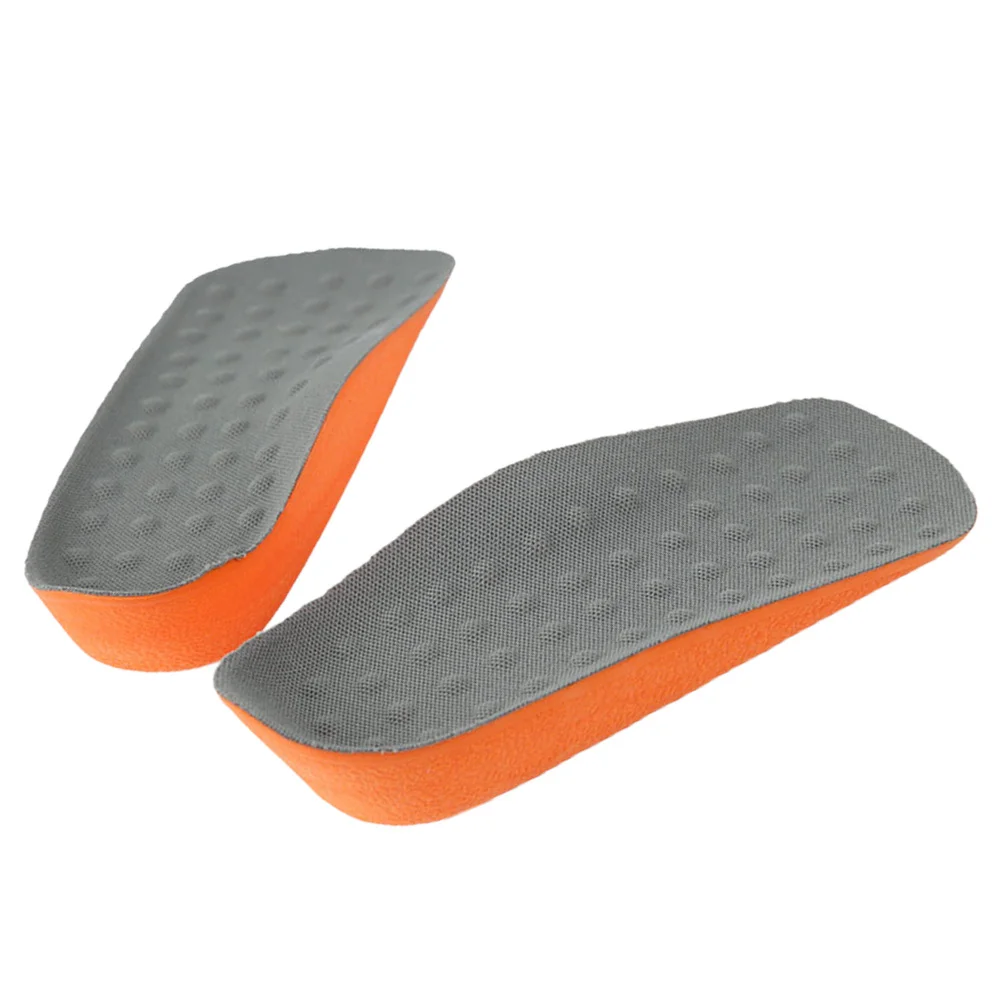 

1 Pair 3-4Cm Invisible Insoles Height Increase Insert Lightweight Breathable Shockproof Shoe Pads Fit All Shoes Foot Care Tool