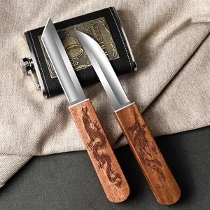 Dragon und Phoenix Doppelmesser, scharf, hohe Härte, tragbar, Outdoor, Camping, Haushaltsmesser, Messer, Messer, EDC 8 Hauptverkaufsmesser mit Doppelklinge - №4