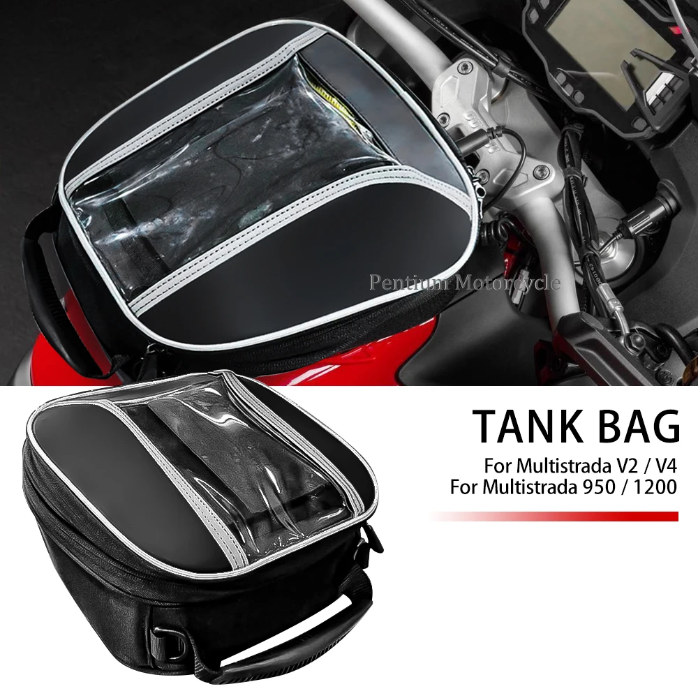 

For DUCATl MTS Multistrada 950 950S 1200 1200S V2 V2S V4 V4S Fuel Tank Bag Luggage Storage Bags Accessories Navigation Bag