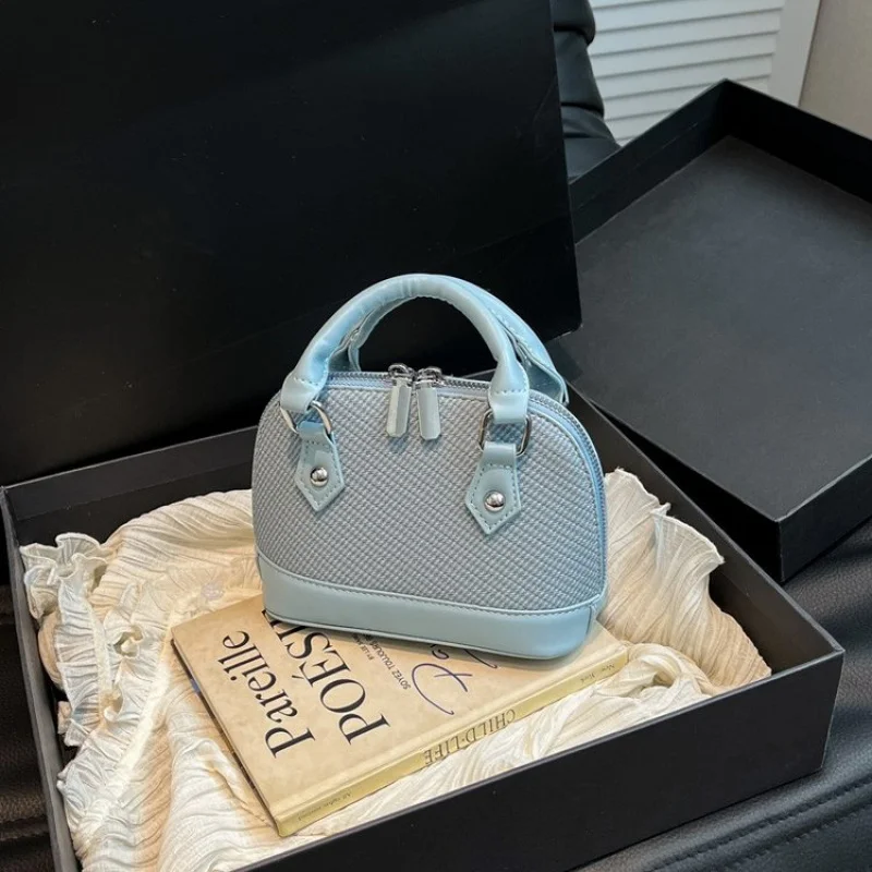 

High-End Luxury Brand Leather Ladies Handbag Famous Designer Fashionable Elegant Vintage Daily Bag