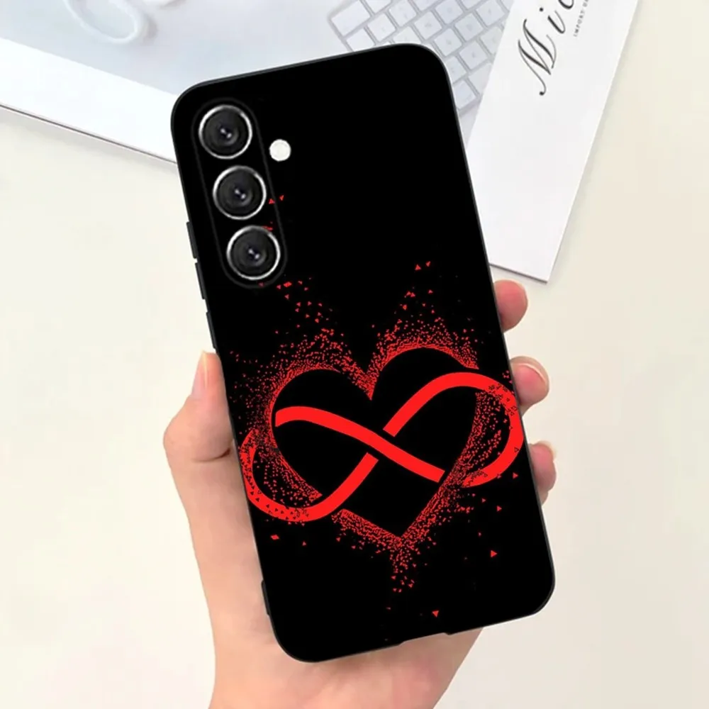 Hot Heart  Phone Case For Samsung S21,S22 Ultra,S20,S30 plus,S22 plus,S23,S30 ultra 5G Silicone Cover image 2