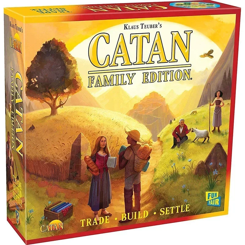 CATAN Family edition Board Game Bundle | Base Game + Seafarers + Cities & Knights | 3-4 Players | 60 Minutes Playing Time