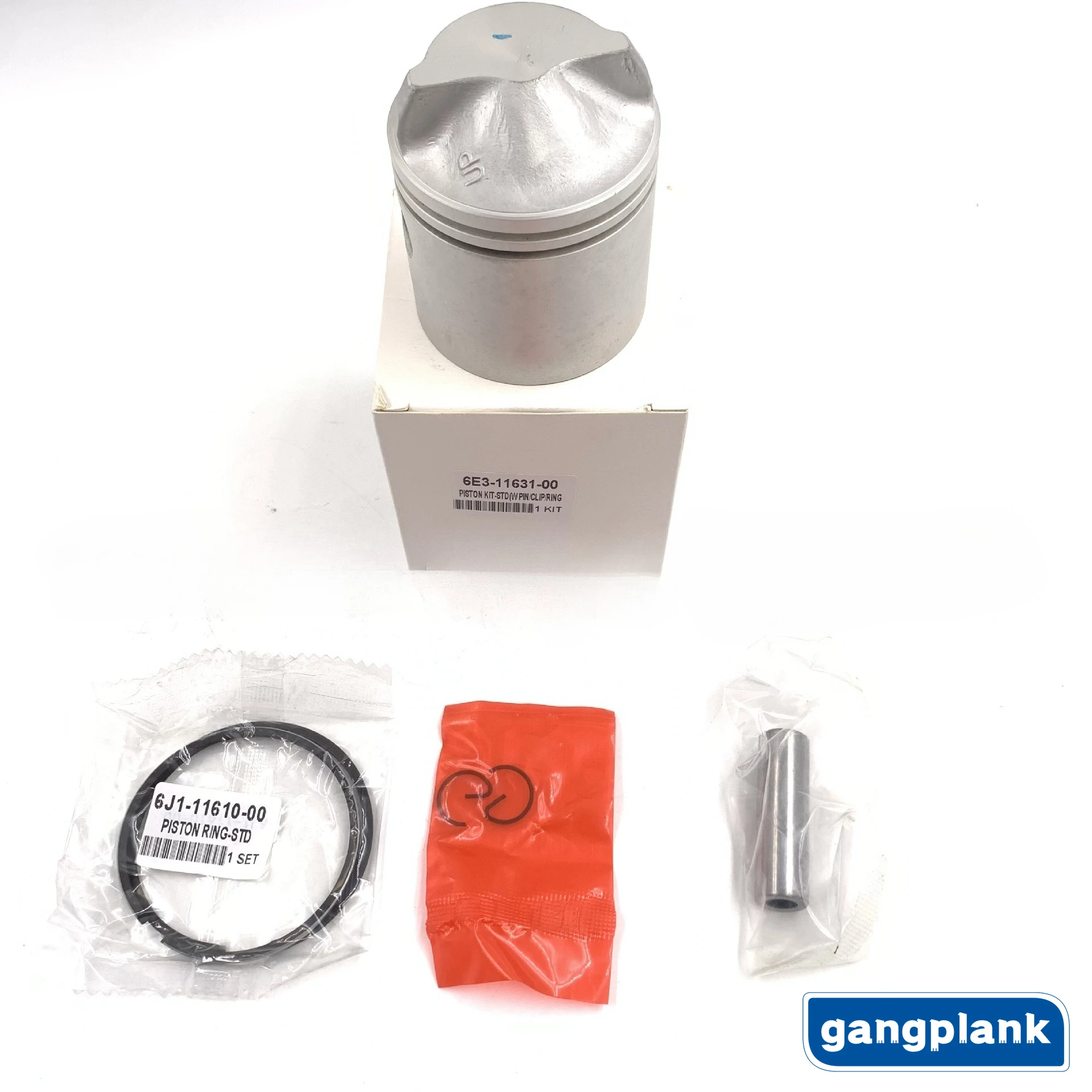 

Piston Kit and Piston Rings for Yamaha 4P 5P Outboard Motor 6E3-11631-00