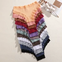 5Pcs/Set Women's Cotton Lace Patchwork Bikini Panties Seamless Low Waist Quality Breathable Brazilian Panty Female Sexy Lingerie - Image 2