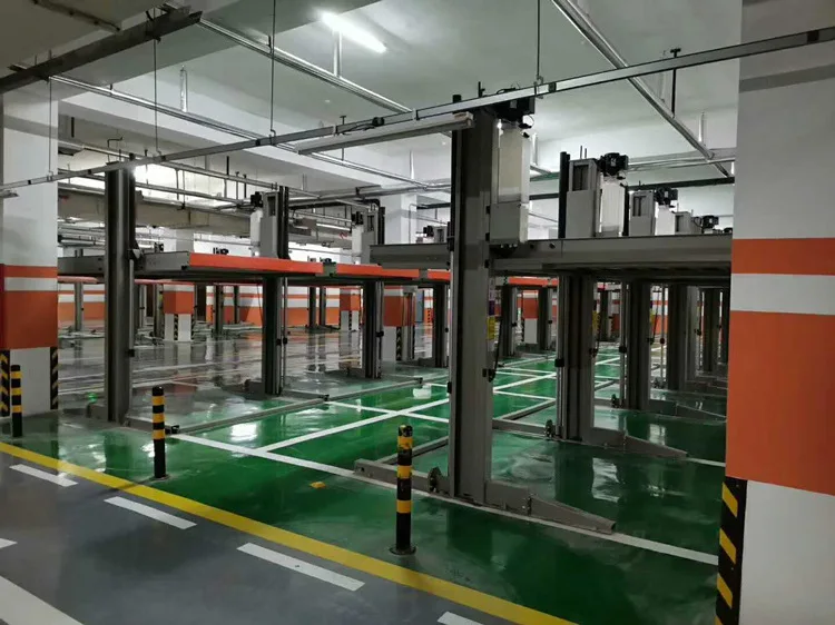 HCY Two-column double-layer parking lift three-dimensional garage platform two  spaces household