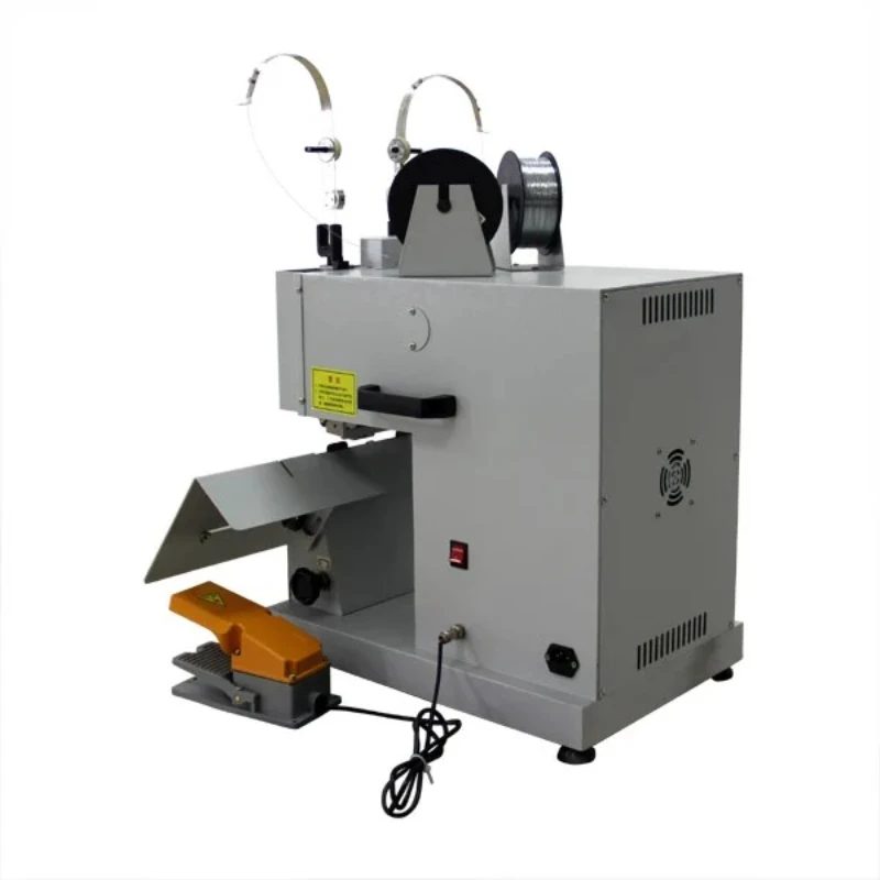 

Double head paper book saddle sewing machine