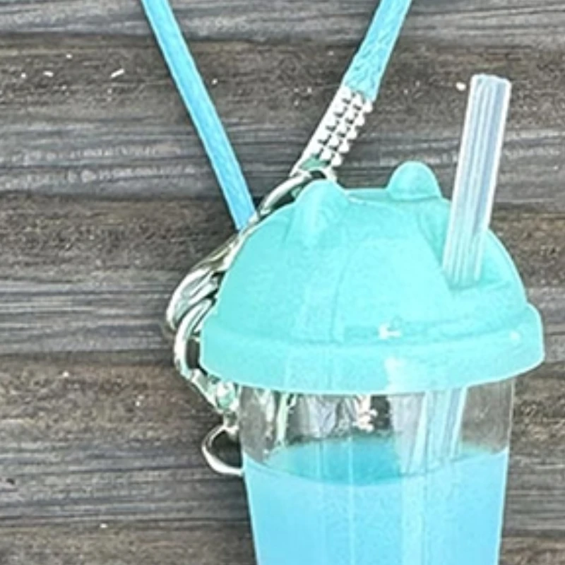 1-delig 1:12 poppenhuis mini parel melk theekopje model hanger DIY miniatuur scène accessoires poppenhuis decoratie speelgoed