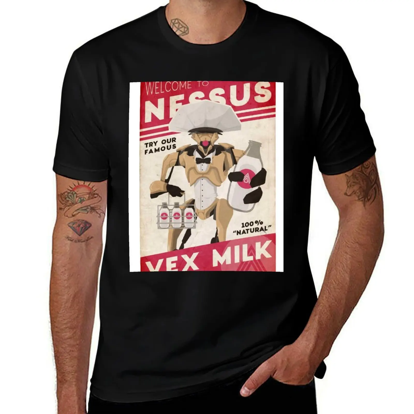 Welcome to Nessus T-Shirt man t shirt cotton t shirts for man graphic vintage man t shirts graphic T-shirt