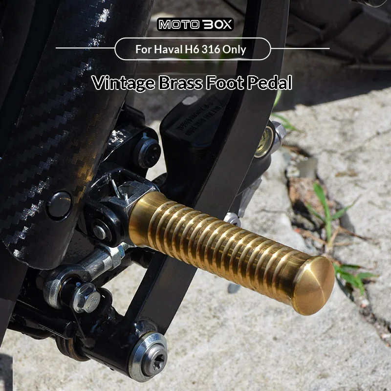 【Premium】For ZETHS SHAKE 316 Modified Brass Pedals – Left and Right Vintage Pedals with Polished, Anti-Slip Surface