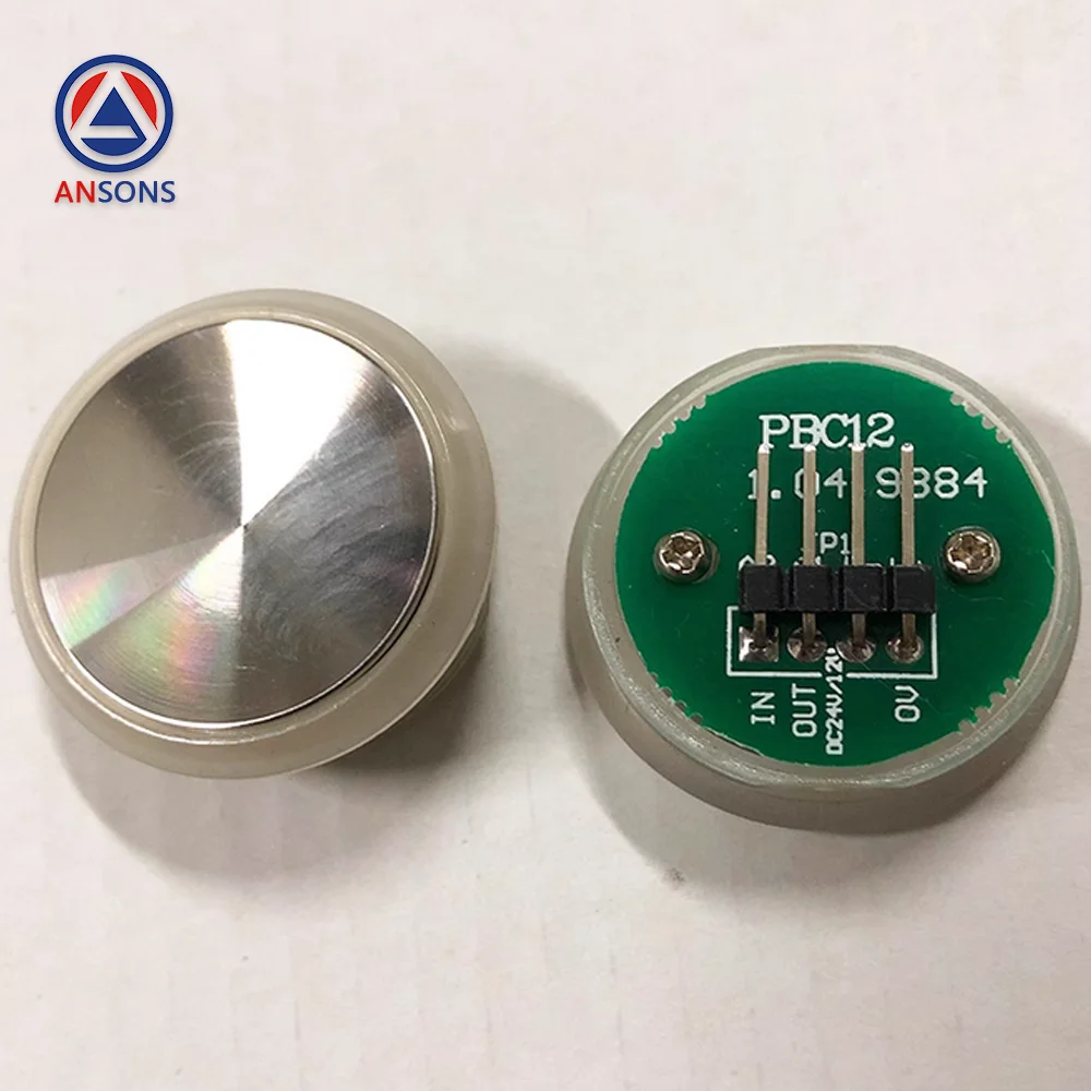 PBC12 OTIS Elevator Button Red Orange White Light Ansons Elevator Spare Parts