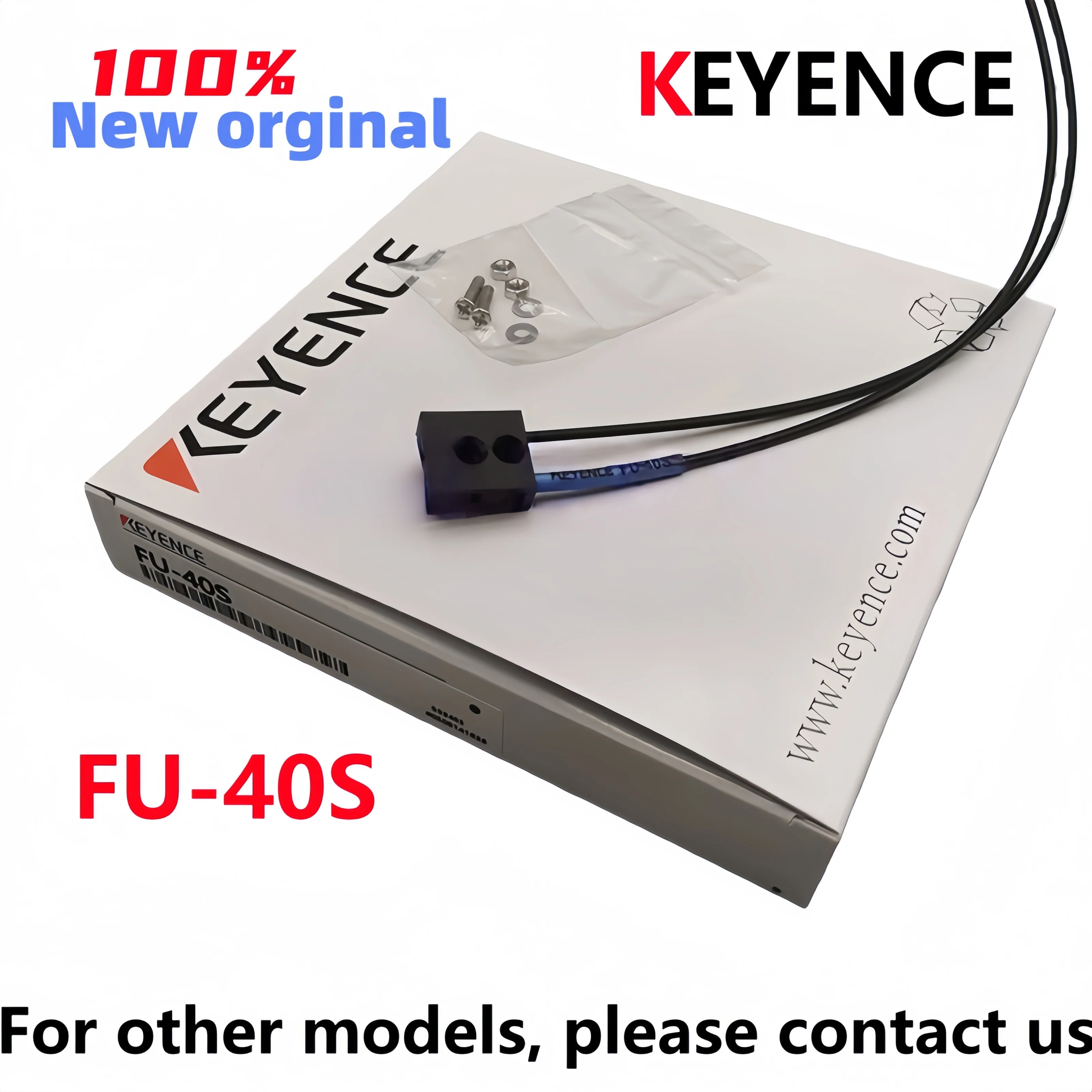 

Совершенно новый оригинальный оптоволоконный датчик KEYENCE FU-40S, определяющий линию обнаружения прозрачных отражающих объектов.