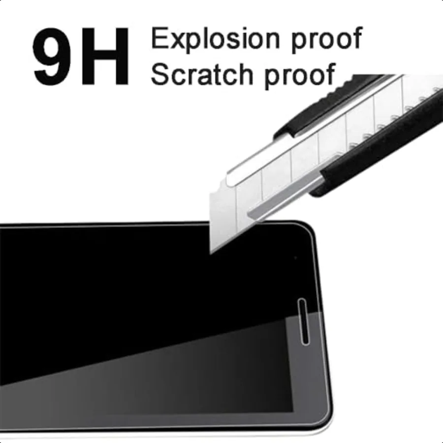 2 Pack Screen Protector for LG V60 Tempered Glass Film 9H Hardn Scratch Resistant High Definition