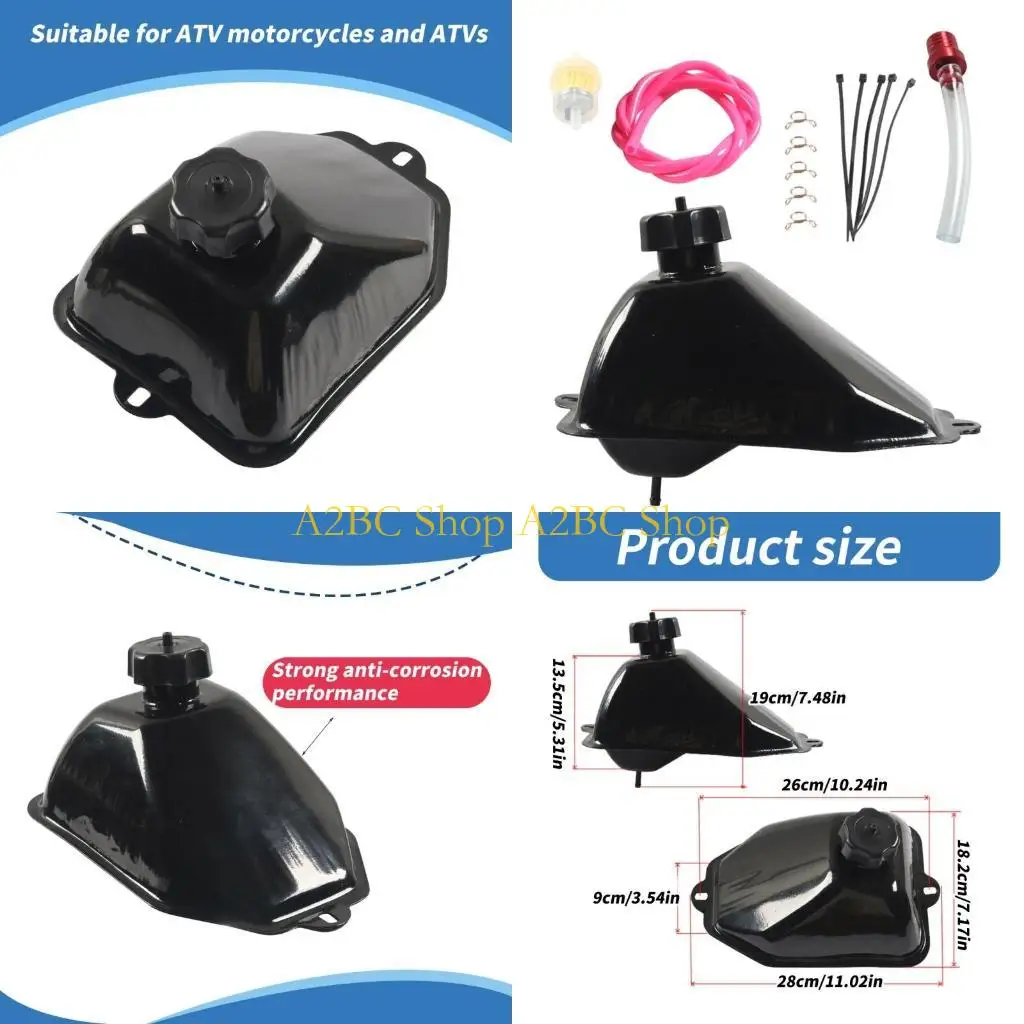 

A2BC Металлические бензиновые резервуары Топливные контейнер масляная коробка Высокая езда подходит для квадратного сельского и