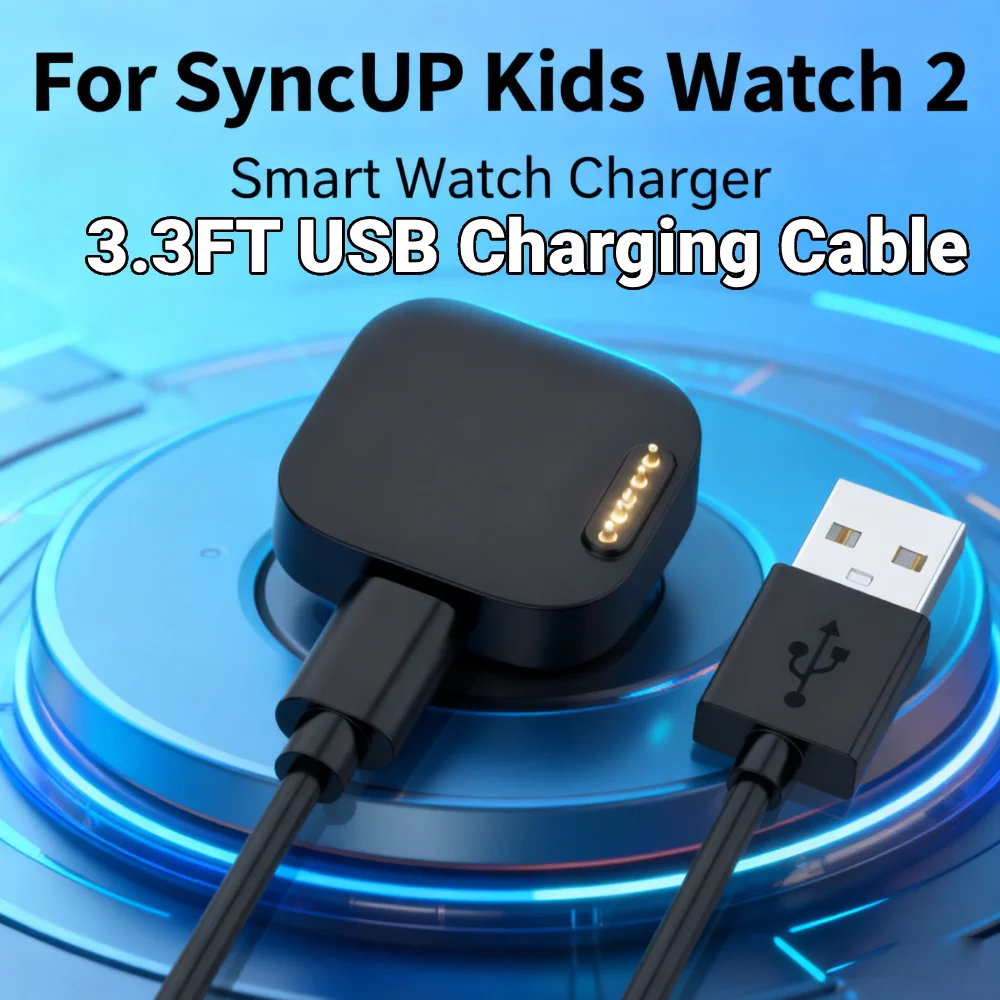 

Smartwatch Charging Stand with 3.3 FT USB Cable Charging Dock Replacement Charging Base for Sync UP Kids Watch 2 Accessories