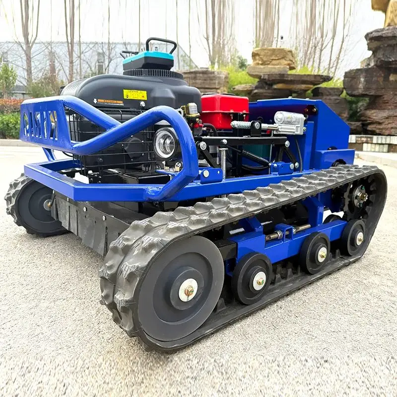 تخصيص رخيصة بالجملة ركوب التلقائي صفر بدوره الزاحف قاطع غاز التحكم عن بعد جزازة العشب للحديقة