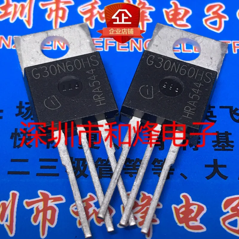 Free shipping   G30N60HS SGP30N60HS  TO-220 600V 30A     10PCS