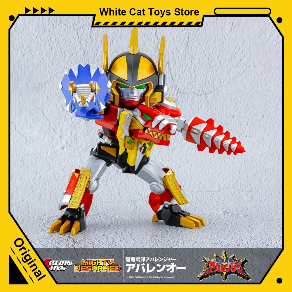

Original Action Toys MIGHTY DEFORMED Dragon Team Action Figures Authentic Deformation Mecha Blasting Corps Collection Toys Gift