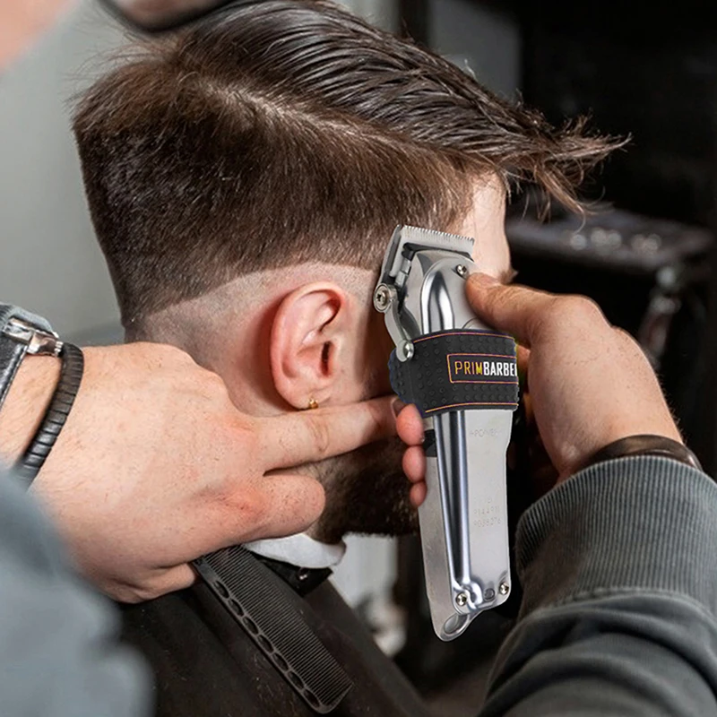 1 Pc Non Slip Barber Clipper Grip Bands Sleeve Barber Holder Cover Tools For Professional Cutting Tools image 2